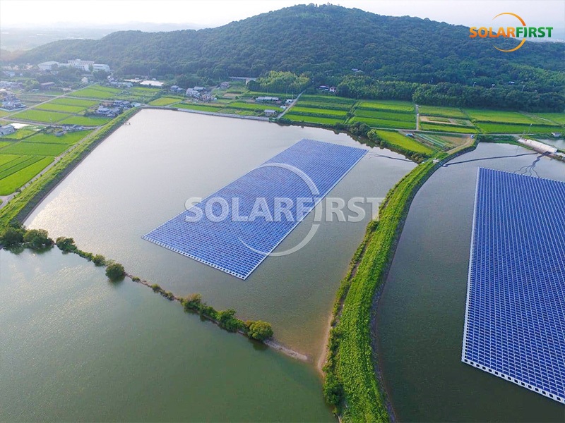 タイの8MWp水上太陽光発電