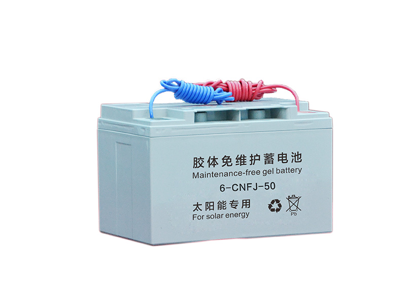 ソーラーバッテリーシリーズ：12V50Ahパラメータ