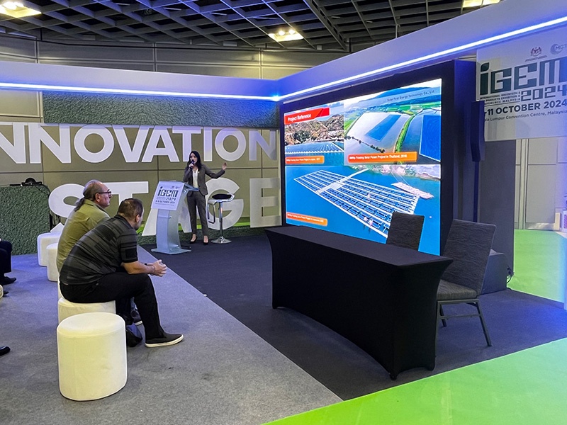 SOLAR FIRSTがマレーシアのIGEM 2024カンファレンスに参加し、業界から高い評価を得る