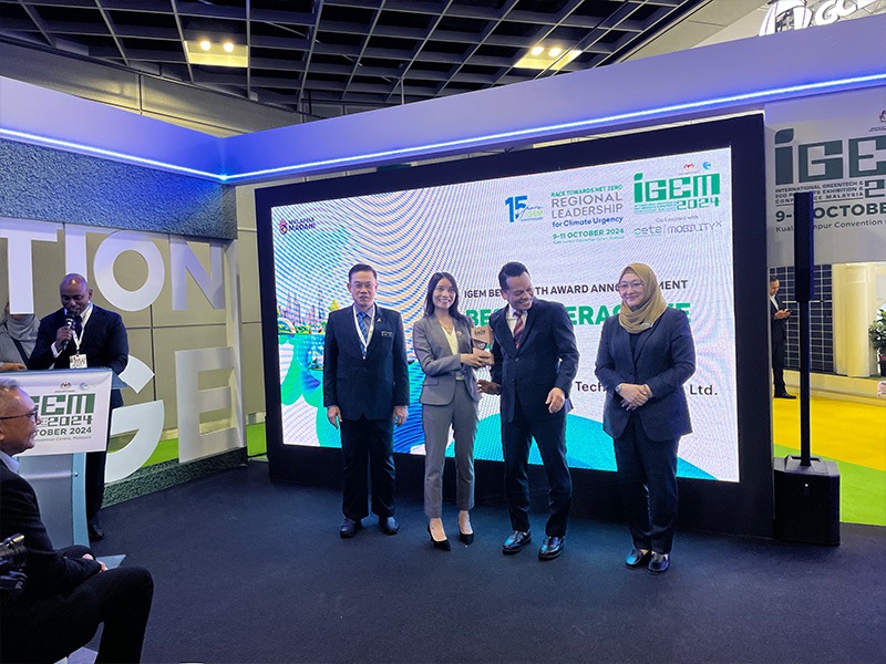 SOLAR FIRST、IGEM 2024で「最優秀インタラクティブブース賞」を受賞
